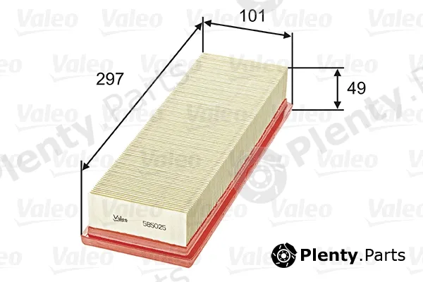Valeo 585025 — Air Filter