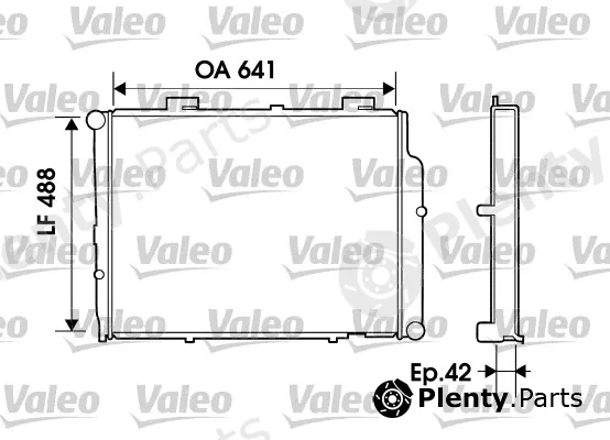 Valeo 734803 — Radiator, engine cooling