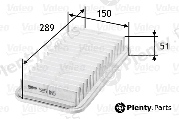 Valeo 585185 — Air Filter