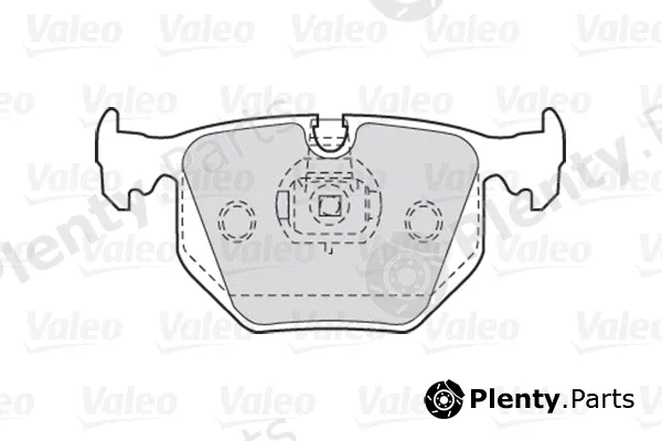 Valeo 301580 — Brake Pad Set, disc brake FIRST