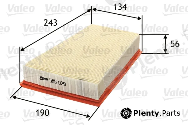 Valeo 585029 — Air Filter