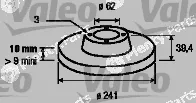 Valeo 186142 — Brake Disc