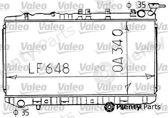 Valeo 731192 — Radiator, engine cooling