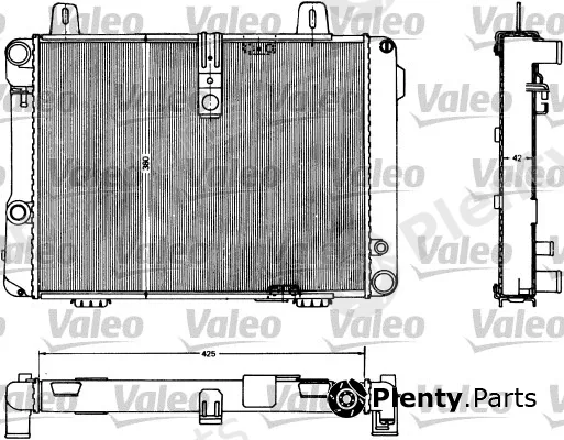 Valeo 883504 — Radiator, engine cooling