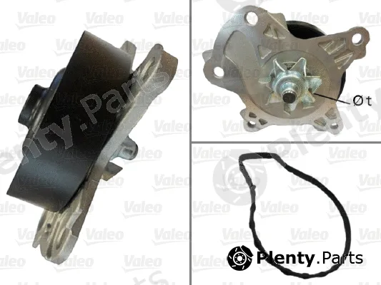 Valeo 506982 — Water Pump, engine cooling