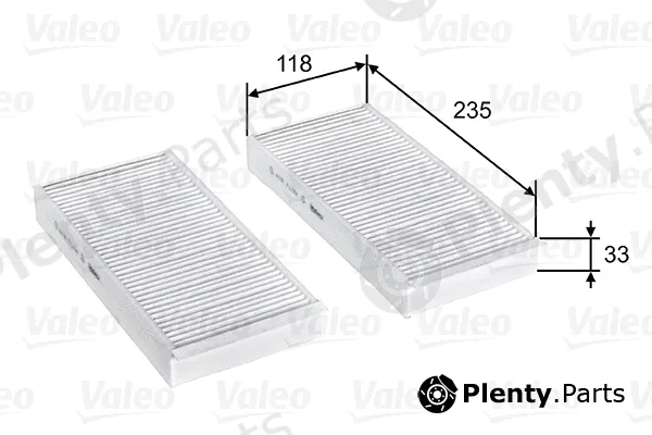 Valeo 715812 — Filter, cabin air VALEO ESSENTIAL