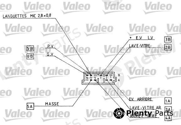Valeo 251290 — Steering Column Switch ORIGINAL PART