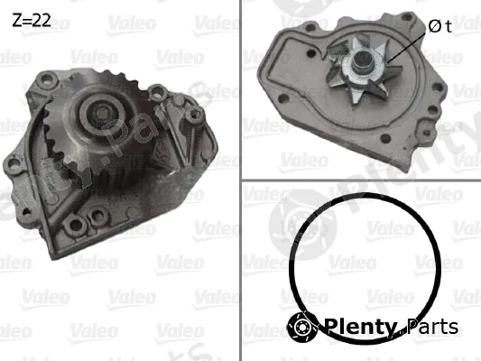 Valeo 506680 — Water Pump, engine cooling