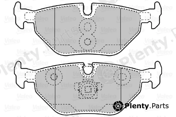 Valeo 598753 — Brake Pad Set, disc brake