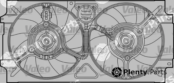 Valeo 698321 — Fan, engine cooling