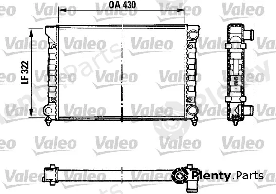 Valeo 883869 — Radiator, engine cooling