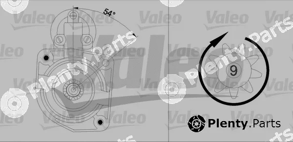 Valeo 436047 — Starter VALEO RE-GEN REMANUFACTURED