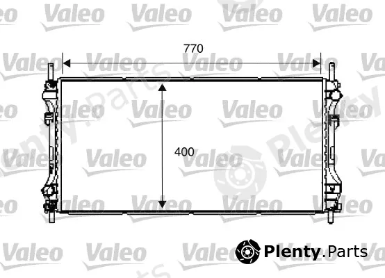 Valeo 734292 — Radiator, engine cooling