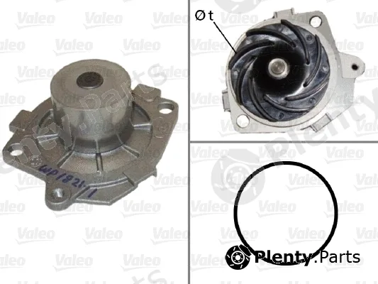 Valeo 506590 — Water Pump, engine cooling