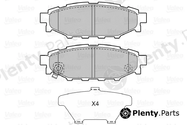 Valeo 598929 — Brake Pad Set, disc brake