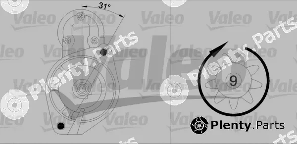 Valeo 436003 — Starter VALEO RE-GEN REMANUFACTURED