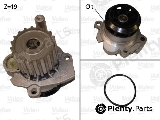 Valeo 506701 — Water Pump, engine cooling