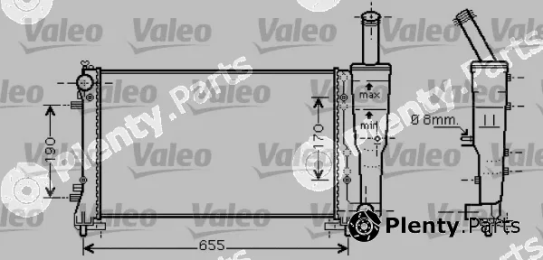 Valeo 734458 — Radiator, engine cooling