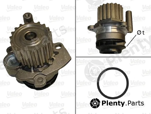 Valeo 506872 — Water Pump, engine cooling