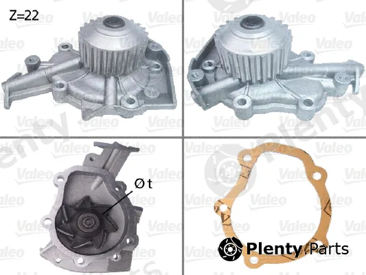 Valeo 506659 — Water Pump, engine cooling