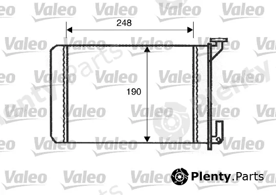 Valeo 812045 — Heat Exchanger, interior heating