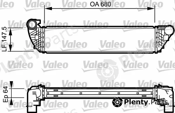 Valeo 817828 — Charge Air Cooler