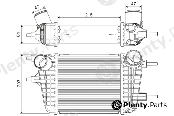 Valeo 822913 — Charge Air Cooler