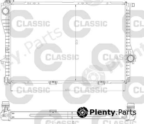 Valeo 234277 — Radiator, engine cooling VALEO CLASSIC