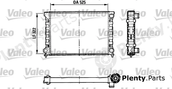 Valeo 883878 — Radiator, engine cooling