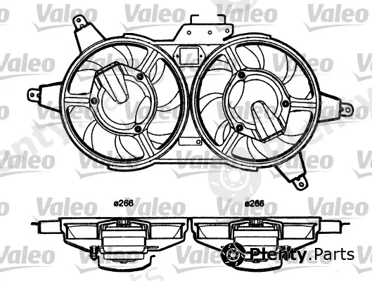 Valeo 698362 — Fan, engine cooling