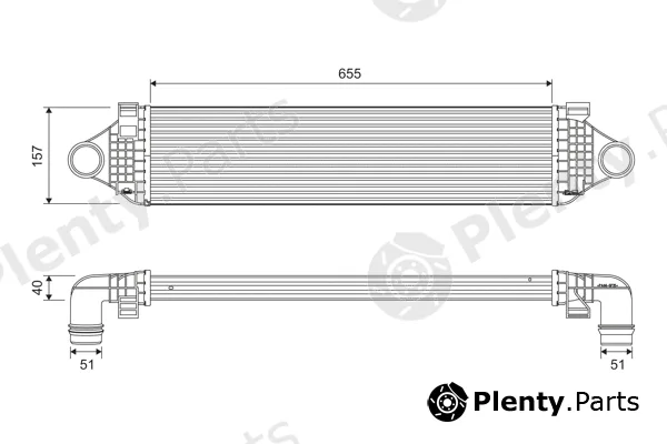 Valeo 818689 — Charge Air Cooler