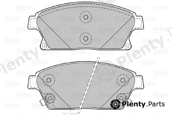 Valeo 601070 — Brake Pad Set, disc brake