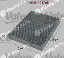 Valeo 698768 — Filter, cabin air VALEO PROTECT