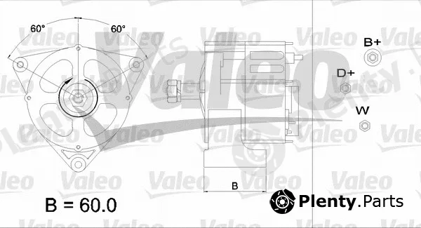 Valeo 436589 — Alternator VALEO RE-GEN REMANUFACTURED