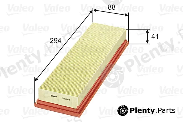 Valeo 585104 — Air Filter