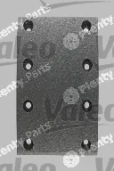 Valeo 319000 — Brake Lining Kit, drum brake