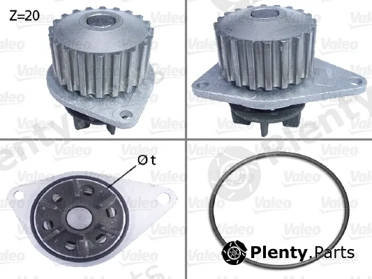 Valeo 506035 — Water Pump, engine cooling