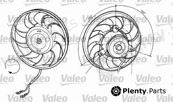 Valeo 696036 — Fan, engine cooling