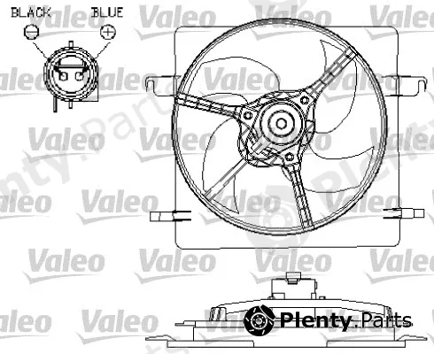 Valeo 696157 — Fan, engine cooling