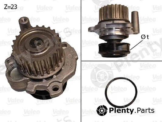 Valeo 506532 — Water Pump, engine cooling