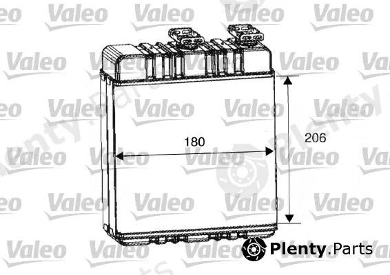 Valeo 812222 — Heat Exchanger, interior heating