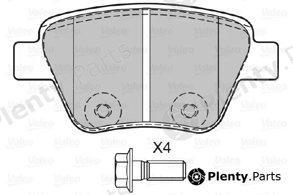 Valeo 601137 — Brake Pad Set, disc brake