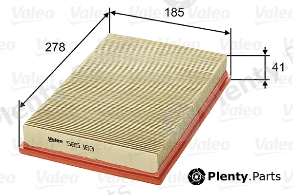 Valeo 585163 — Air Filter