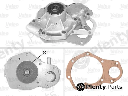 Valeo 506076 — Water Pump, engine cooling