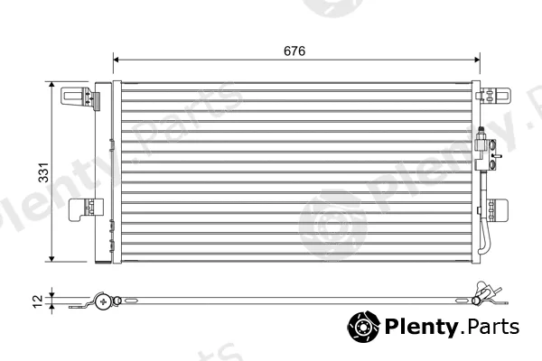 Valeo 822648 — Condenser, air conditioning