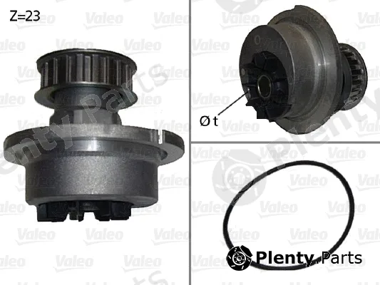 Valeo 506006 — Water Pump, engine cooling