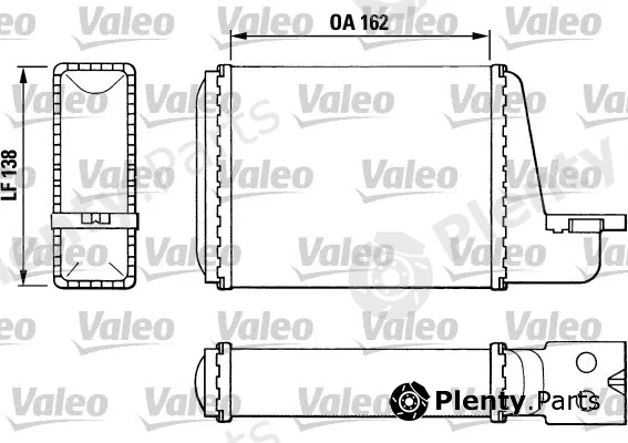 Valeo 812033 — Heat Exchanger, interior heating