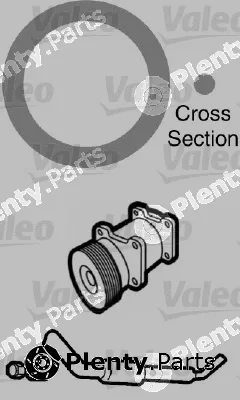 Valeo 509755 — Gasket, coolant pipe