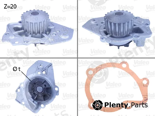 Valeo 506011 — Water Pump, engine cooling