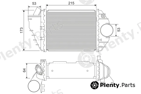 Valeo 818827 — Charge Air Cooler